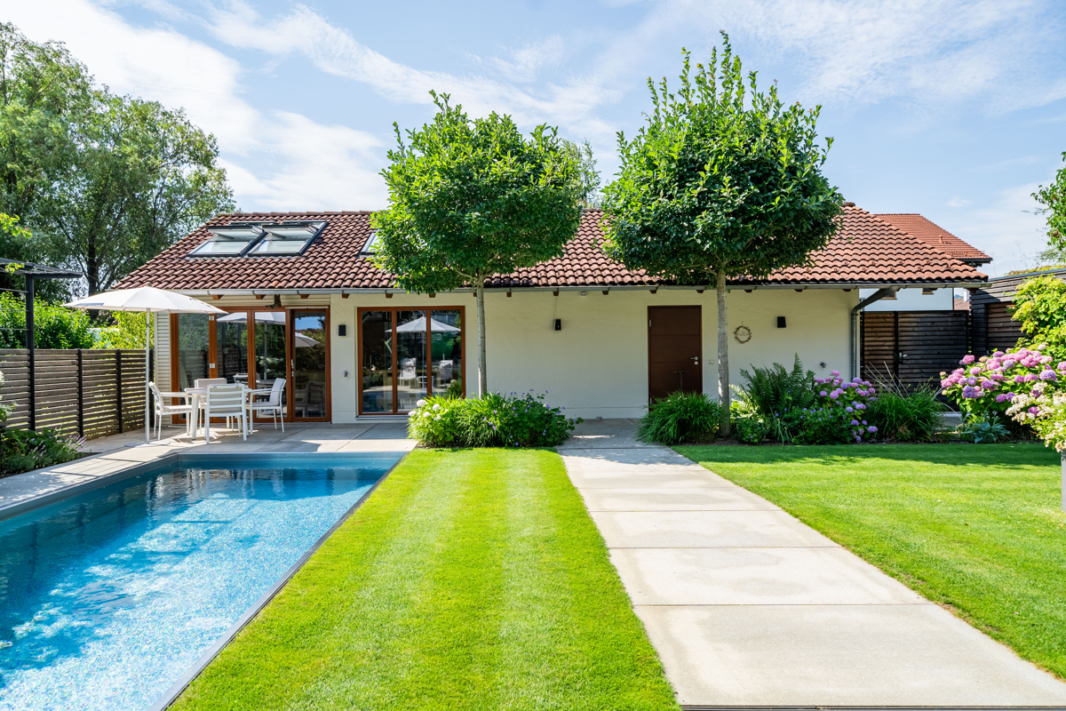 Pool mit Gegenstromanlage