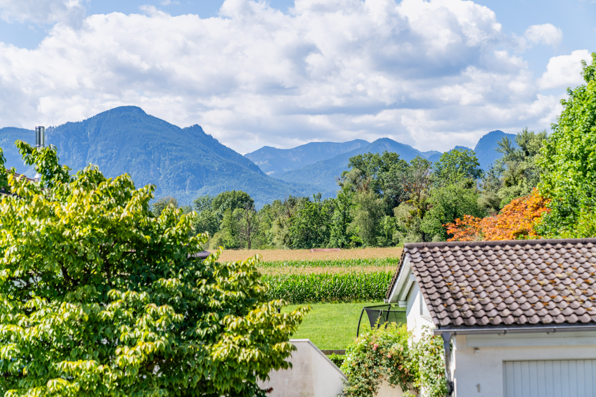 Ausblick Balkon