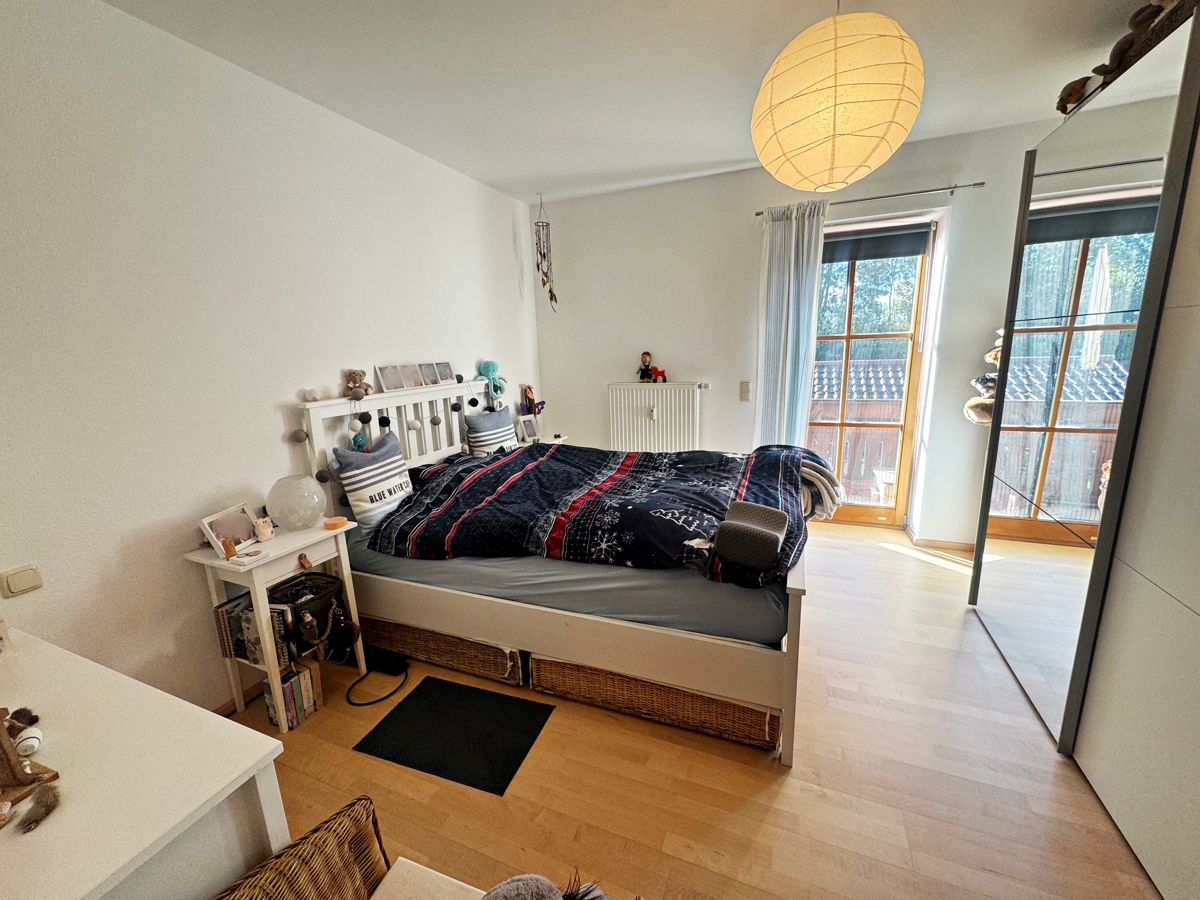 Schlafzimmer mit Balkonzugang Schlafzimmer mit Balkonzugang