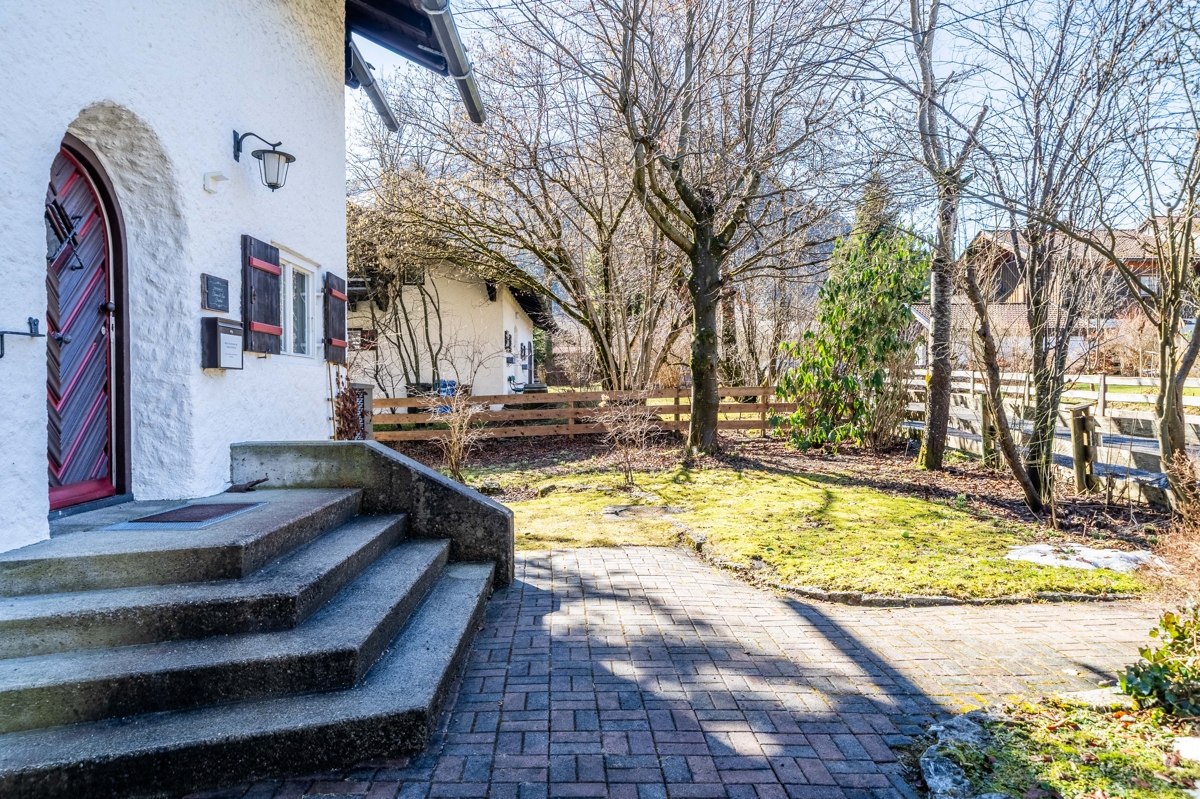 Charmanter Hauszugang