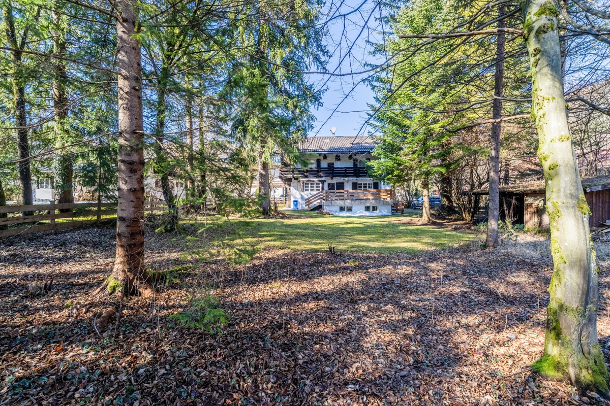 Gartenansicht des Hauses 