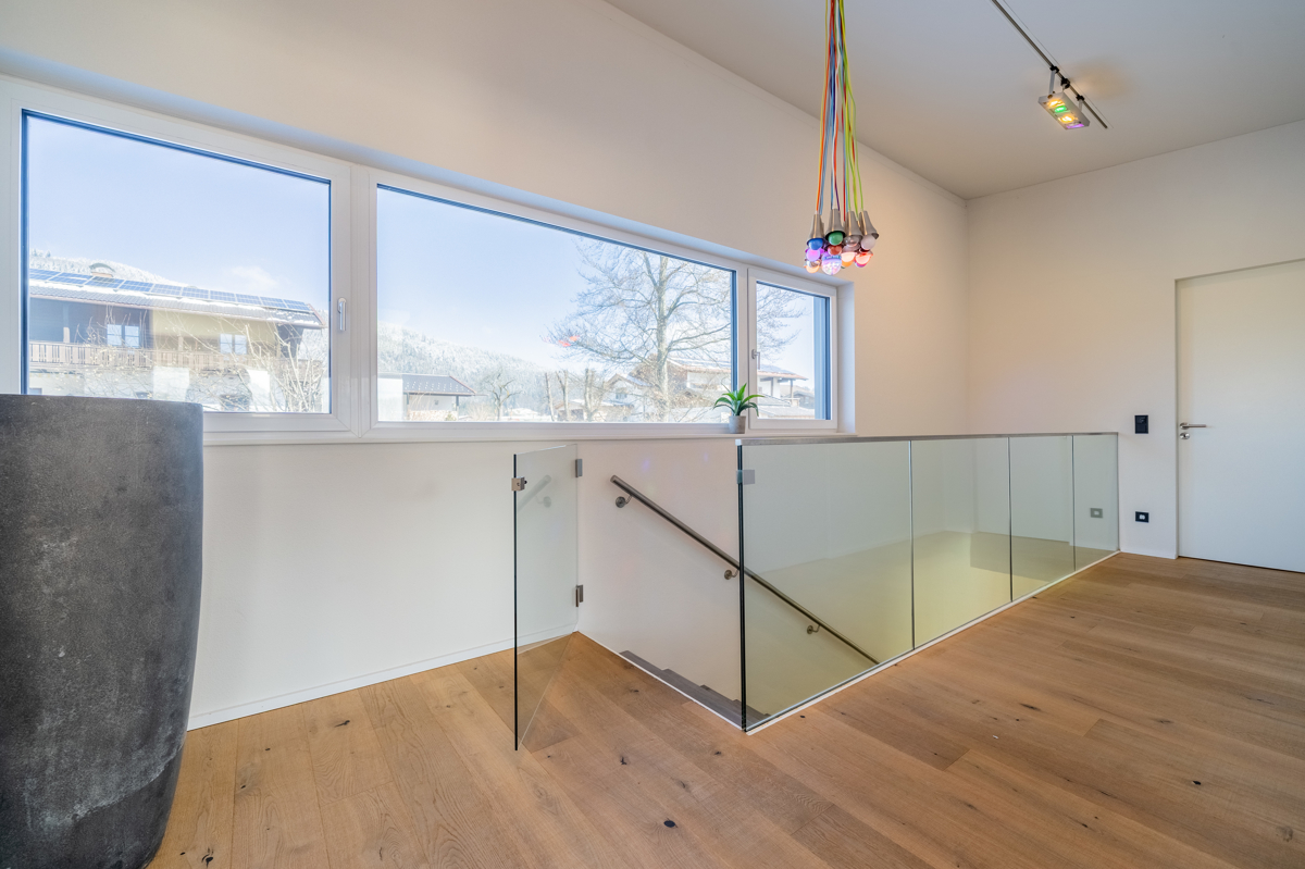 Treppenhaus als architektonischer Blickfang