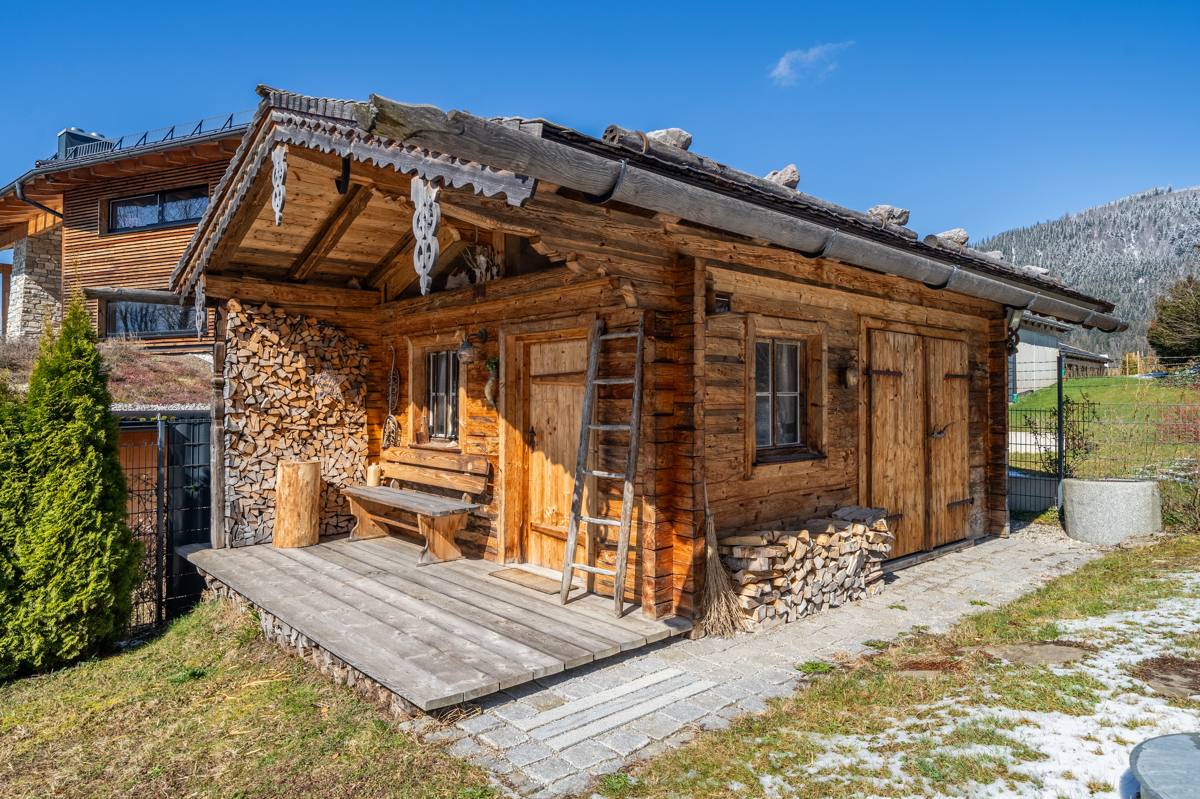 Charmante Almhütte als Rückzugsort im Grünen