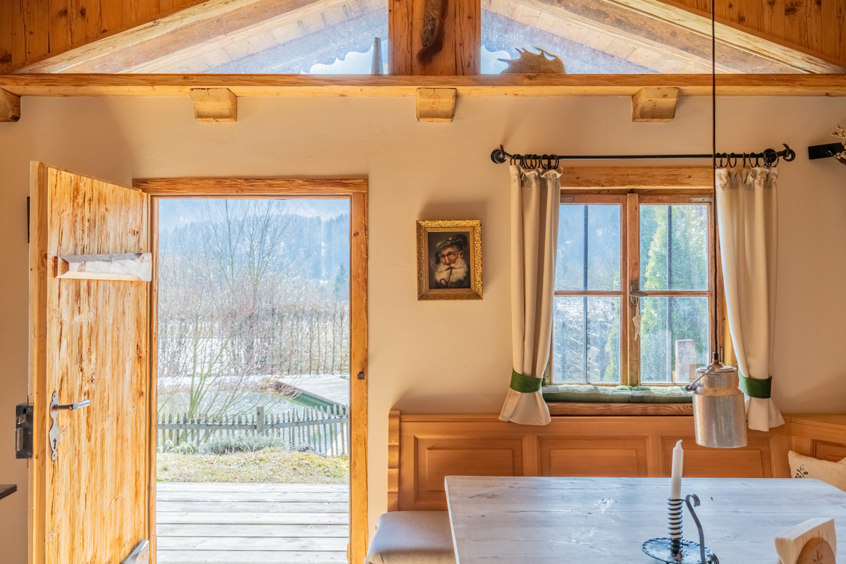 Blick in Gartenbereich