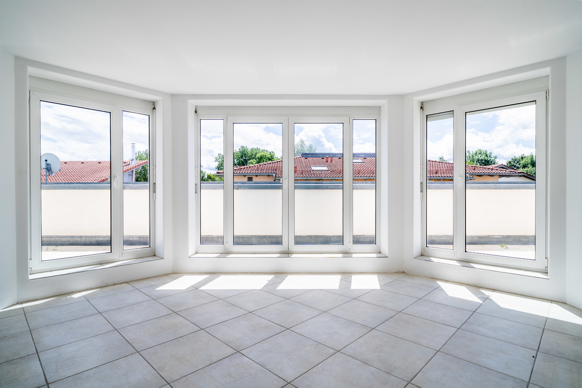 Lichtdurchflutete Räumlichkeiten