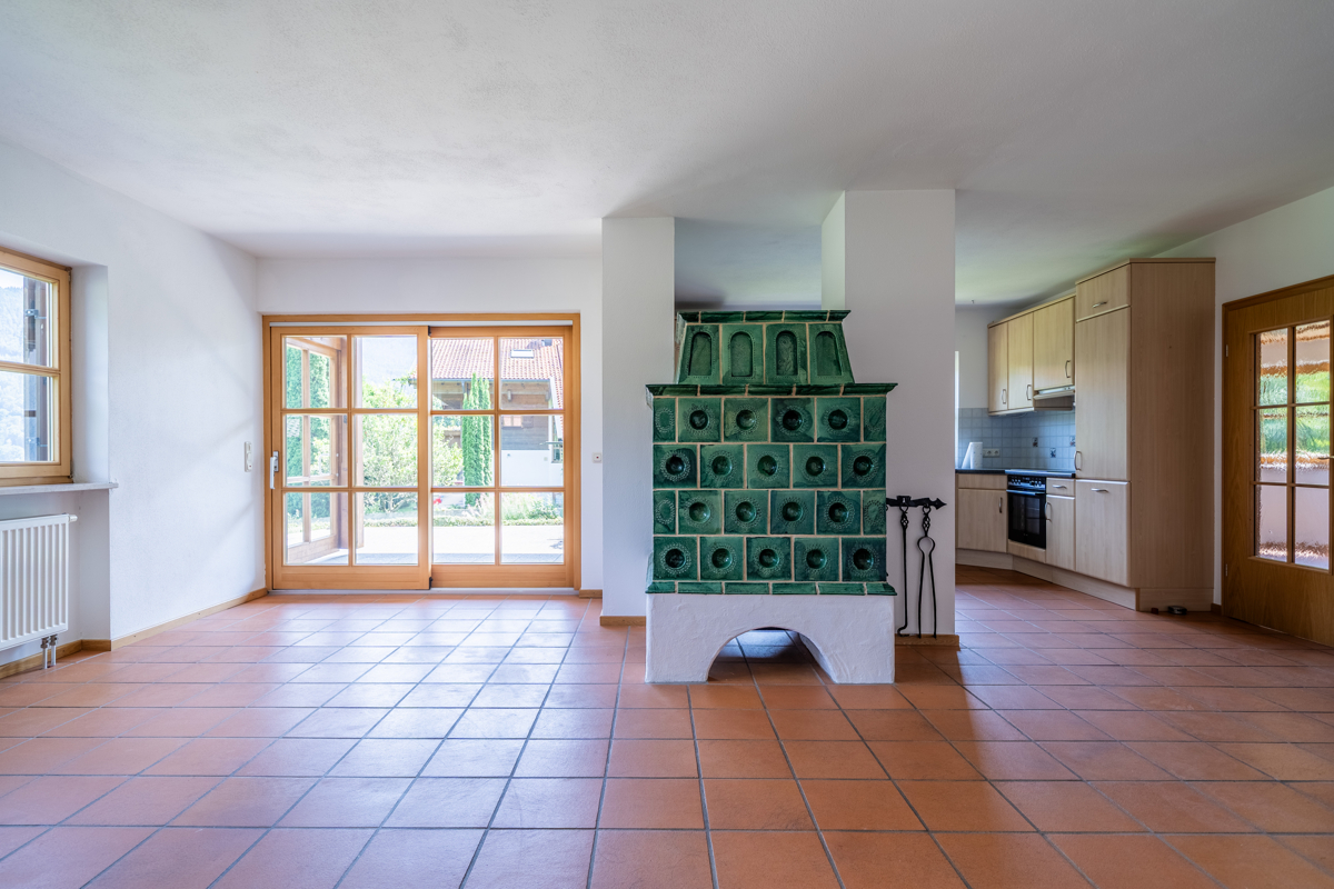 Offener Küchen- und Essbereich