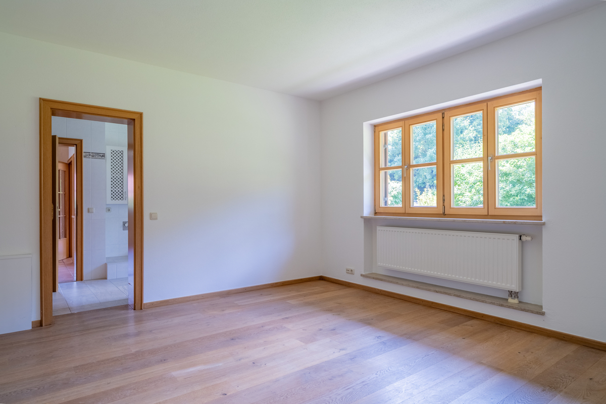 Ebenerdiger Schlafraum mit Badezimmerzugang