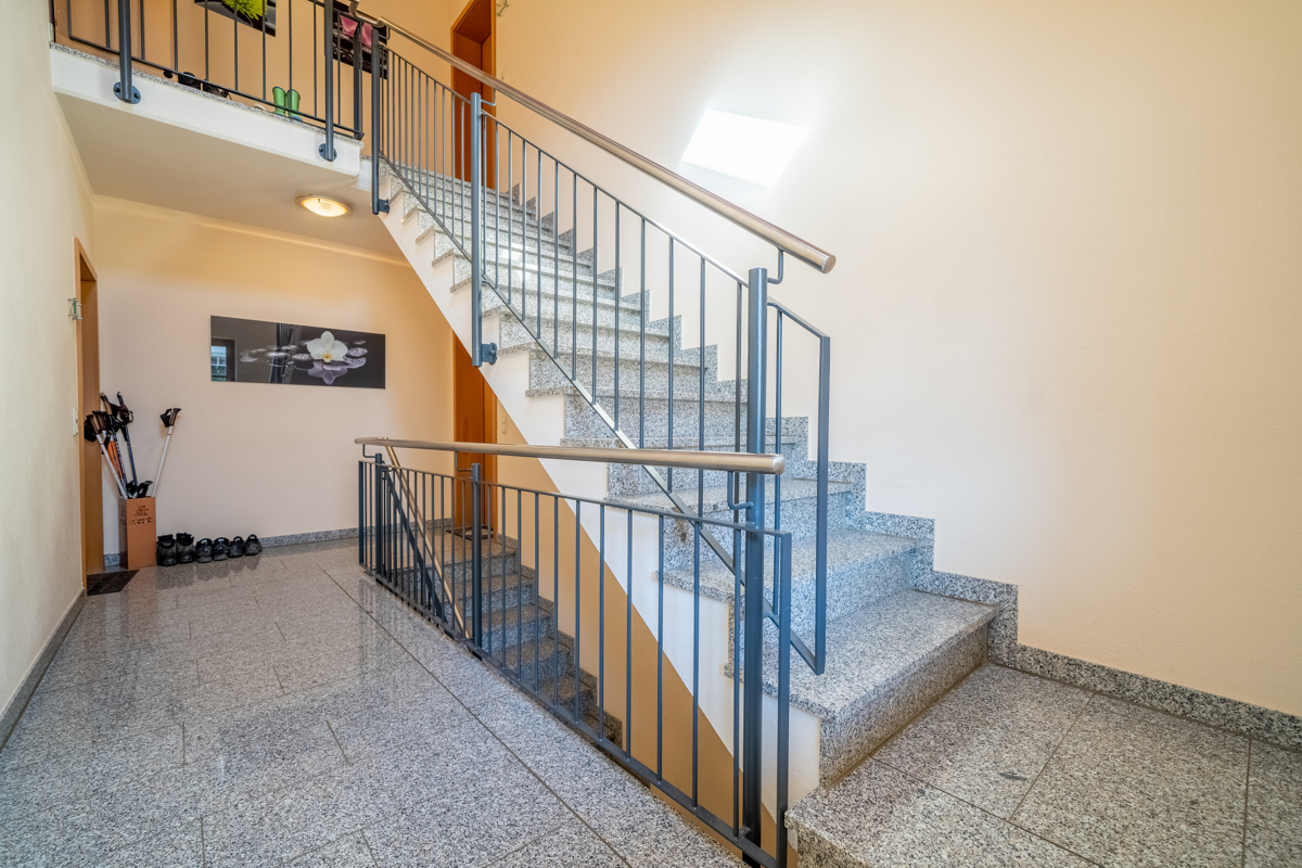 Gepflegtes Treppenhaus
