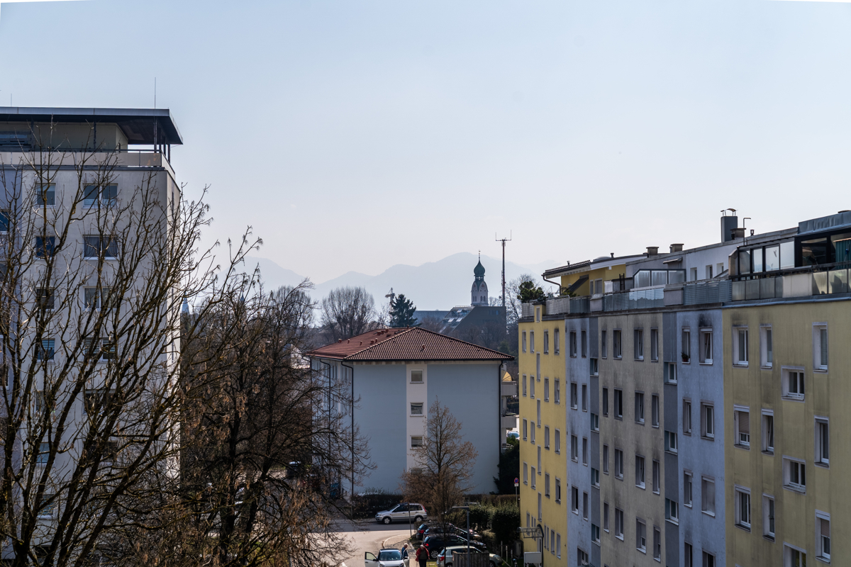 Ausblick Balkon