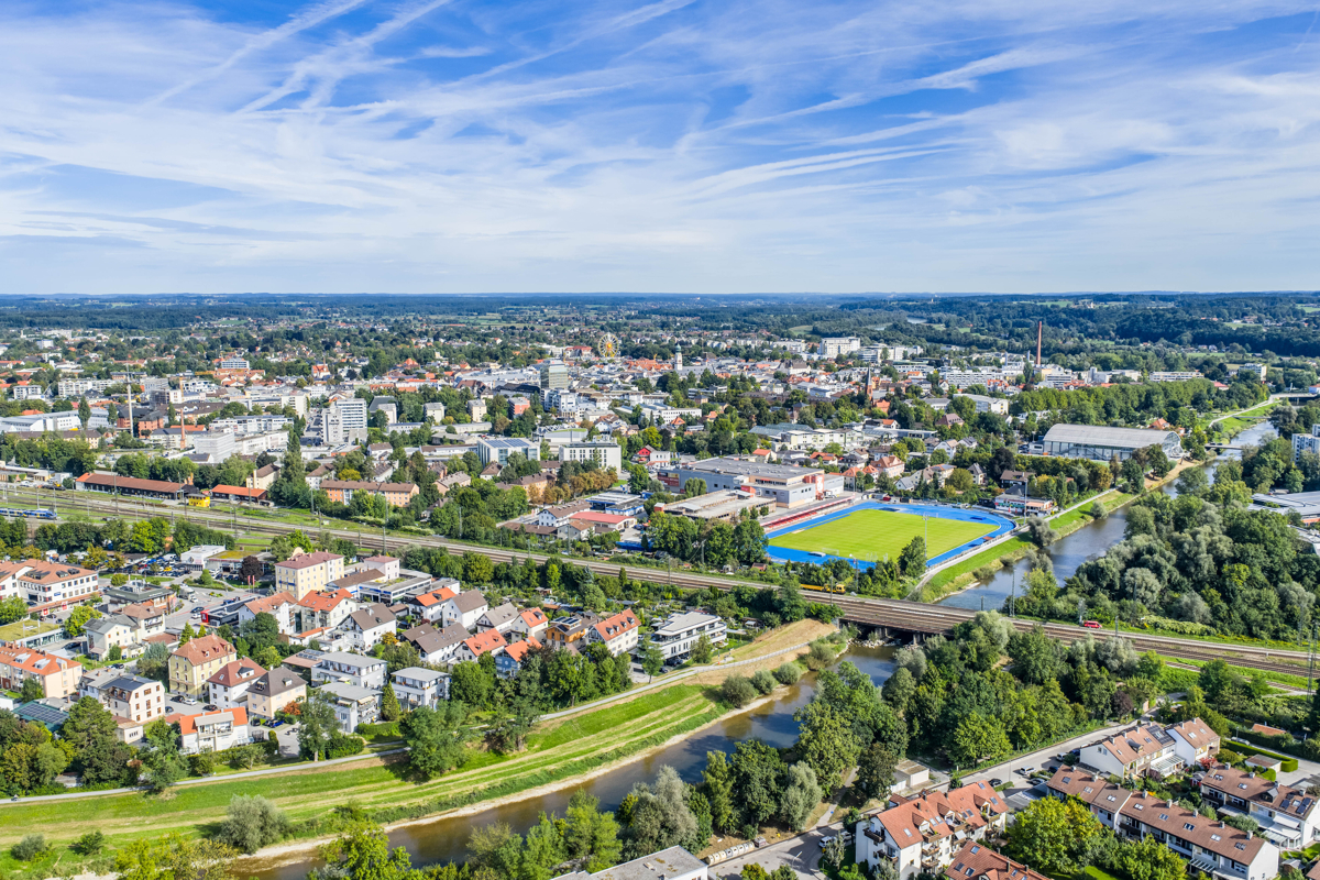 Blick über Rosenheim Blick über Rosenheim